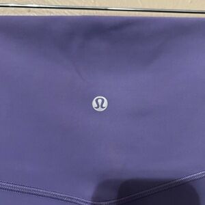 Lululemon purple Wunder shorts size 10
